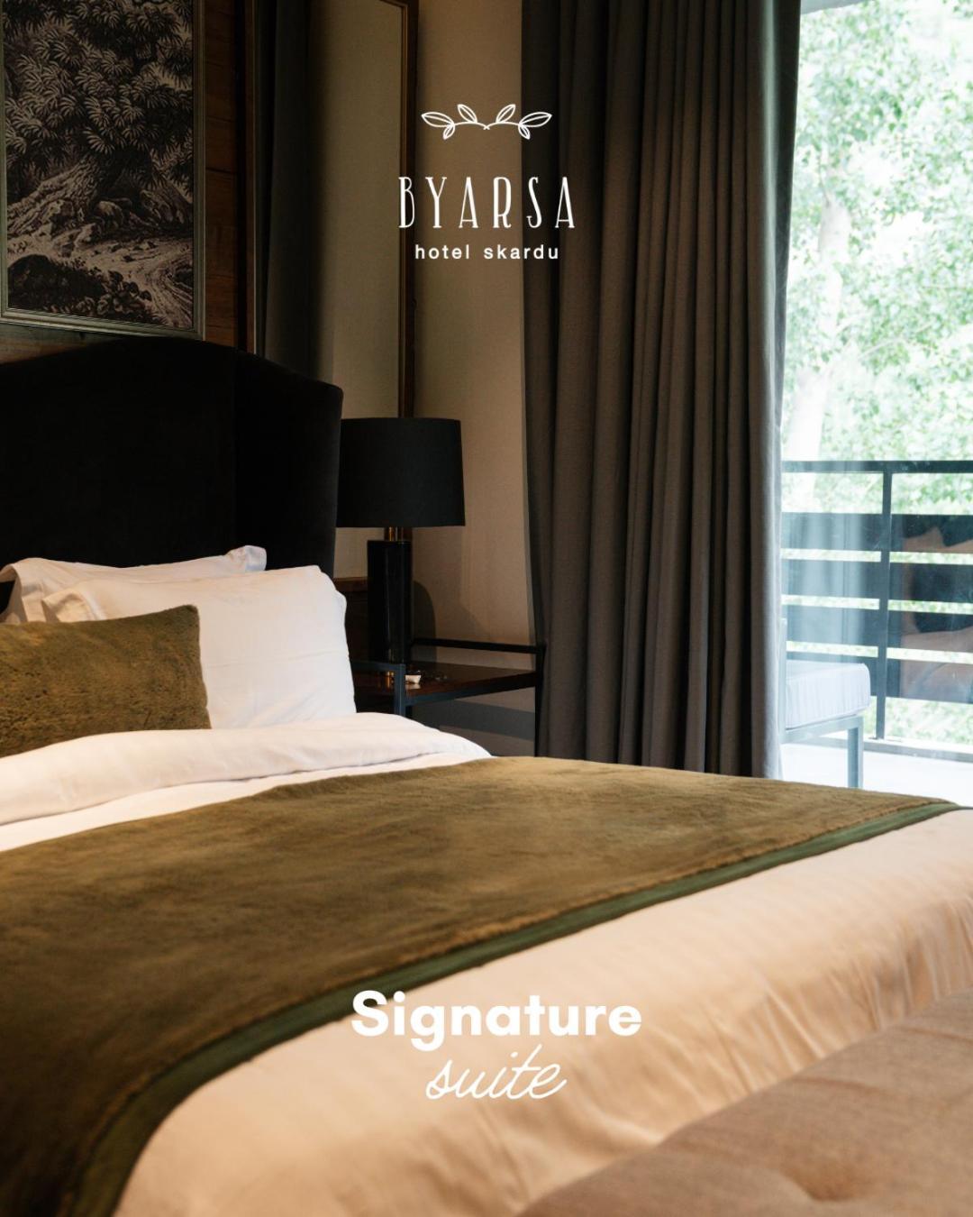 Byarsa Hotel Skardu Ponedas Kültér fotó